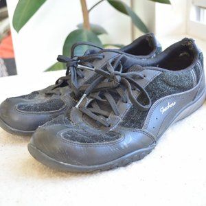 3 for $10!!! Sketchers black sneakers, 9